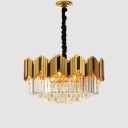 Ritz - ZigZag Gold Odeon Chandelier